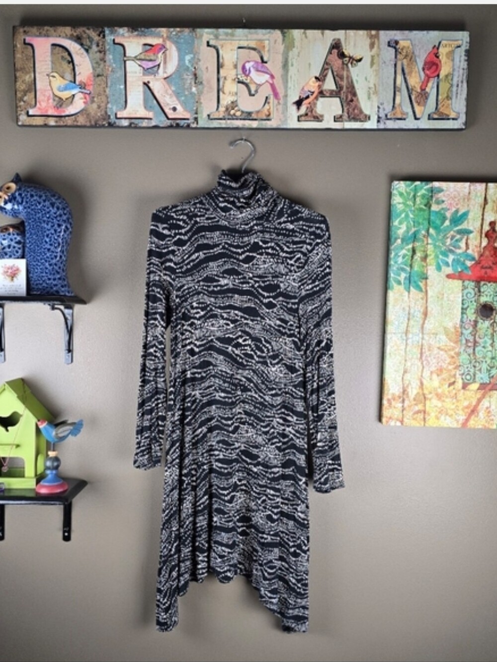 Anthropologie maeve long sleeve dress